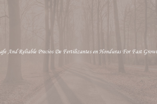 Safe And Reliable Precios De Fertilizantes en Honduras For Fast Growth