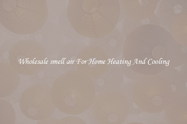 Wholesale smell air For Home Heating And Cooling