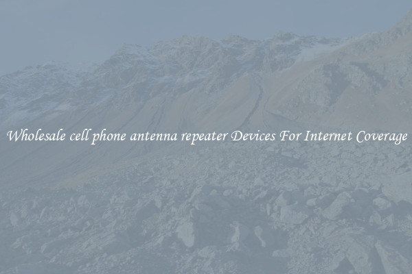 Wholesale cell phone antenna repeater Devices For Internet Coverage
