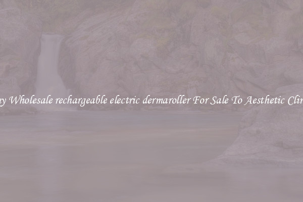 Buy Wholesale rechargeable electric dermaroller For Sale To Aesthetic Clinics