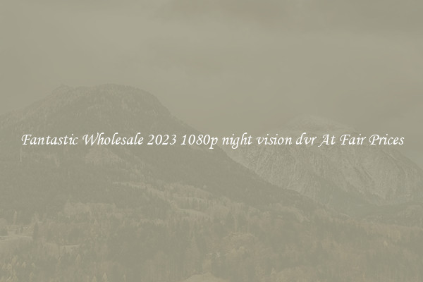 Fantastic Wholesale 2023 1080p night vision dvr At Fair Prices